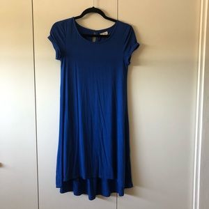 Cobalt Blue T-Shirt Dress